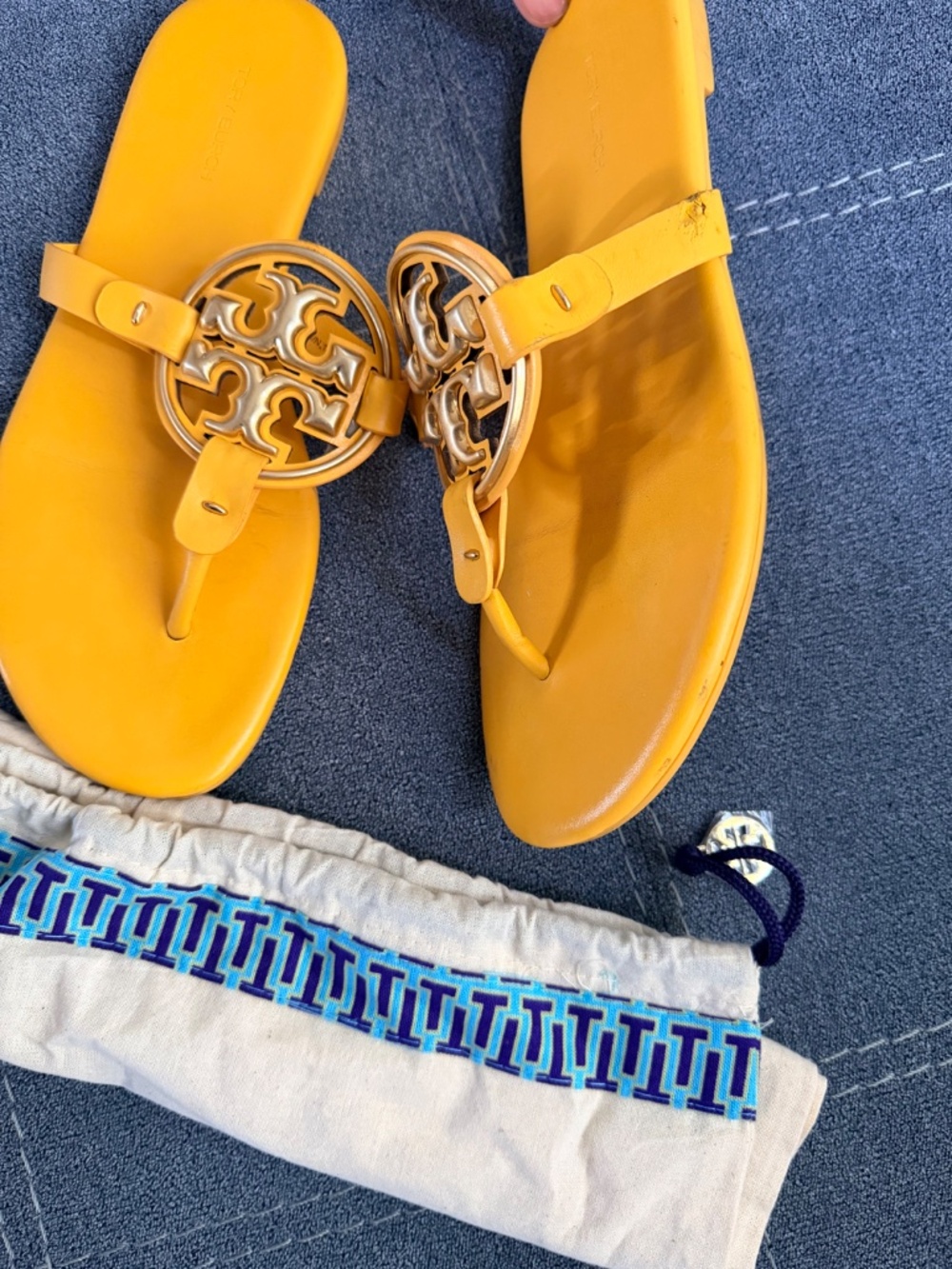 Authentic Tory Burch sandal size 8 women’s - Picture 5 of 10